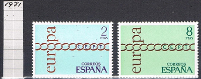 Espanja 1971 - Europa CEPT  ++