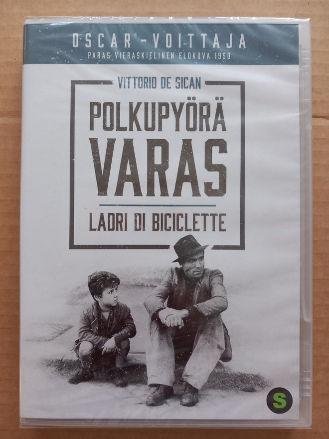 Polkupyörä varas Suomi dvd