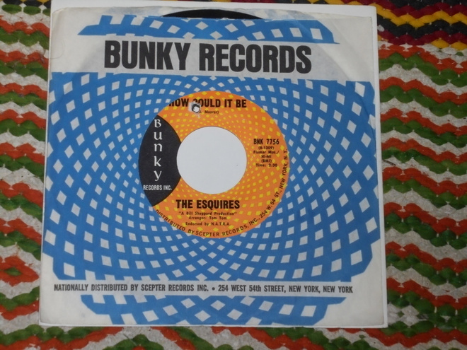 7" The ESQUIRES - How Could It Be - single -68 soul EX-