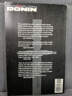 Frank Millerin; Ronin Osa 3/3