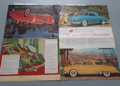 autoesite the new 1950 Studebakker upeat kuvat