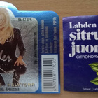 Linda Lampenius / Lahden sitruunajuoma etiketti - pikkukuva 1