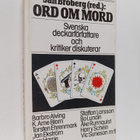 Jan Broberg : Ord om mord : svenska deckarförfattare och ... - pikkukuva 1