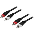 2 x RCA uros - 2 x RCA uros -kaapeli, 15 m - pikkukuva 2