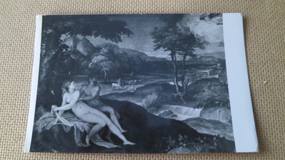 CCCP: vintage taidekortti - Andrea Schiavone: Jupiter i io