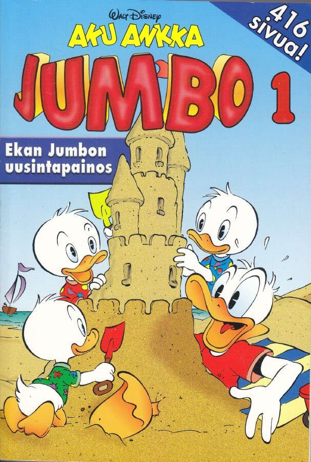 Aku Ankka Jumbo  1 (2.painos Sanoma 2011)