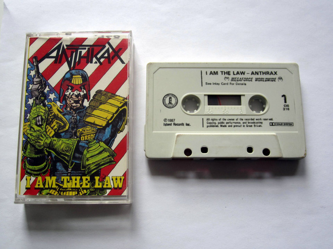 ANTHRAX I Am the Law C-KASETTI-Single