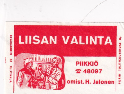 Piikkiö, Liisan Valinta om. H. Jalonen     3/7