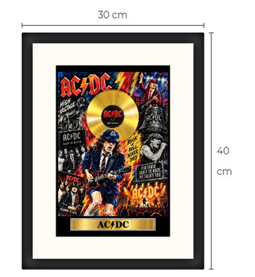 Uusi AC/DC art print Limited Edition