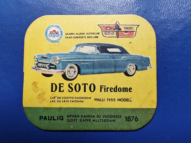 PAULIG KAHVILAPPU: DE SOTO FIREDOME