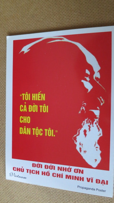 Vietnam: propagandapostikorttisarja - Ho Tshi Minh
