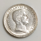 Italia 2 Lire 1914, Vittorio Emanuele III, Hopeakolikko - pikkukuva 2