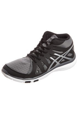 Asics training kengät, musta/harmaa, koko pienehkö 39, uudet