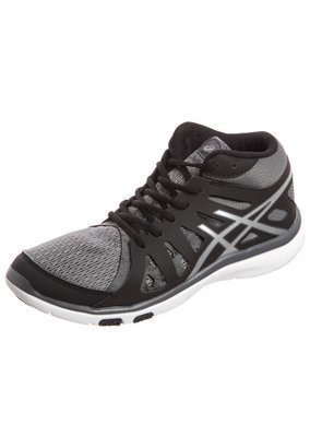 Asics training kengät, musta/harmaa, koko pienehkö 39, uudet