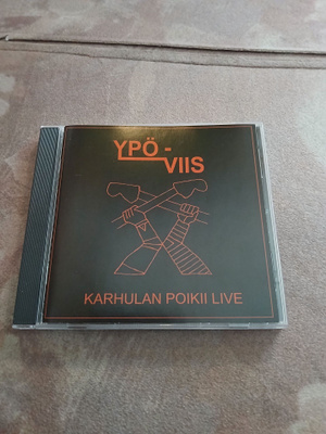 Ypö-Viis – Karhulan Poikii Live CD RARE!