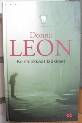 Donna Leon: Kohtalokkaat lääkkeet, Otava 2002. 1p. 271 s.