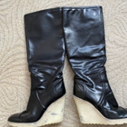 AUTHENTIC GUCCI KNEE HIGH WEDGE BOOTS KOKO 37 - pikkukuva 4