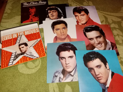 ELVIS 7 lp boksi