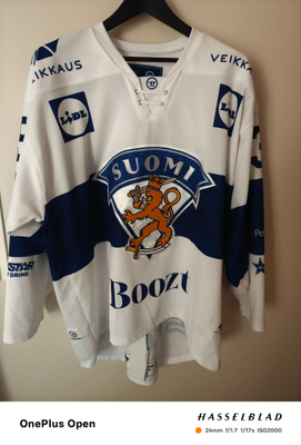 Puljujärvi #39 Suomen maajoukkue game worn pelipaita eht
