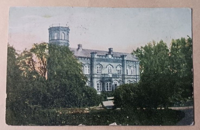Pernaja, Antellien sukulinna, vanha väripk, p. 1916 + sens.