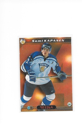 2000-01 CardSet #358 Sami Kapanen Suomi Kalpa