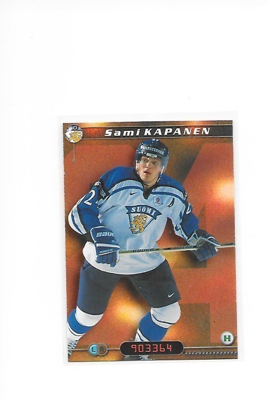 2000-01 CardSet #358 Sami Kapanen Suomi Kalpa