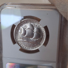 Half dollar 1936 Long Island Tercentenary UNC det - pikkukuva 4