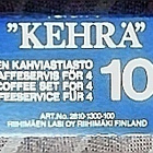Nanny Still Kehrä kahviastiasto 4-henkilölle. Riihimäen lasi - pikkukuva 3