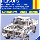 Korjausopas - Dodge Pick-ups 1974-90 2WD & 4WD 1974-90. - pikkukuva 1