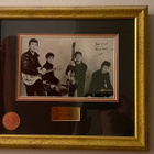 Pete Best / The Beatles kehystetty nimmaroitu promokuva - pikkukuva 1