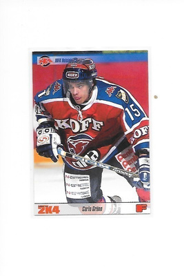 2003-04 CardSet #25 Carlo Grunn HIFK