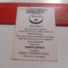 SEMIC Jääkiekko Olympia-MM-72 #38 J.Bubla T-slovakia - pikkukuva 2