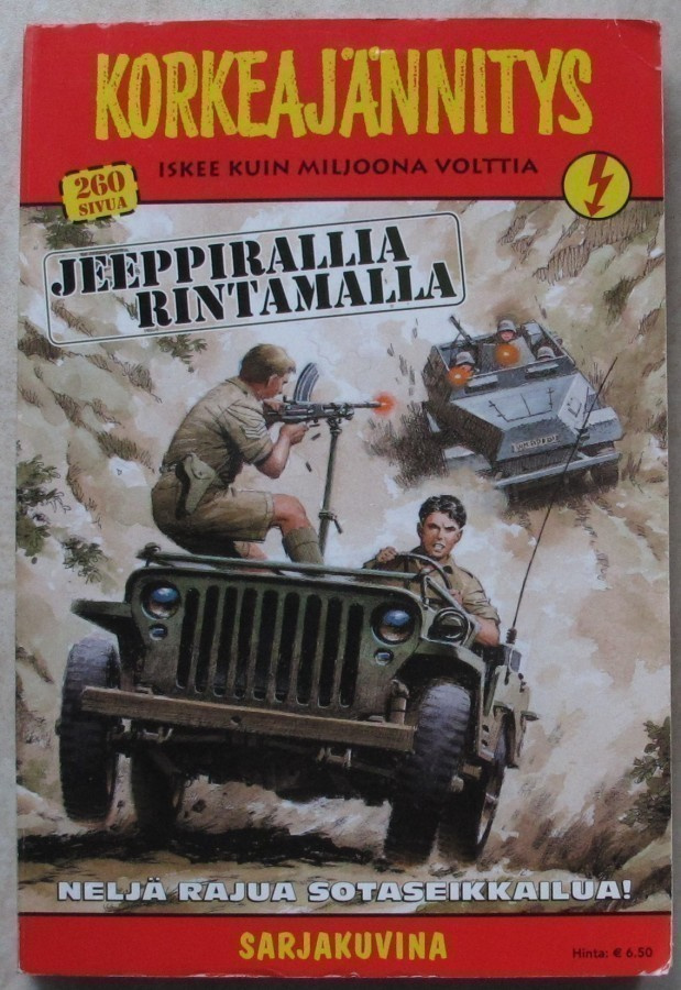 Korkeajännitys pokkari 4/2006 : Jeeppirallia rintamalla