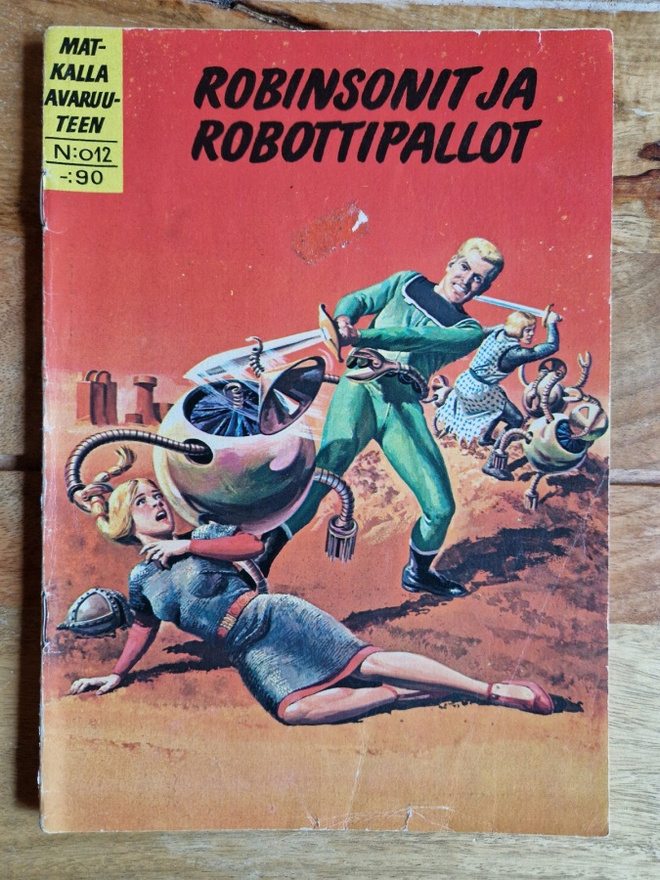 Matkalla avaruuteen 12 Robinsonit ja robottipallot