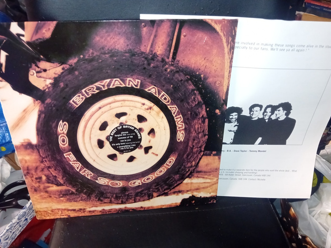 2LP Bryan Adams :  So far so Good ( SIS POSTIKULU)