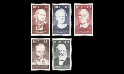 DDR 1293-7 ** Kuuluisia henkilöitä (1967)