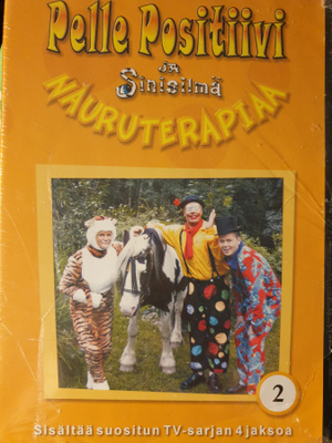 Pelle Positiivi ja Sinisilmä - Nauruterapiaa 2 DVD UUSI