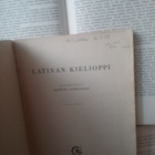Edwin Linkomies - Latinan kielioppi (nid.) - pikkukuva 3