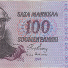 100 Markkaa 1976 I-sarjaa, kl.4 - pikkukuva 1