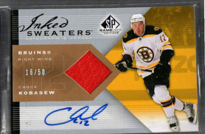 2007-08 SP Game Used - Inked Sweaters - 8,00 € / kpl