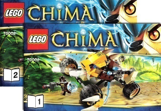 Lego 70002 Lennox' Lion Attack ( Legends of Chima )