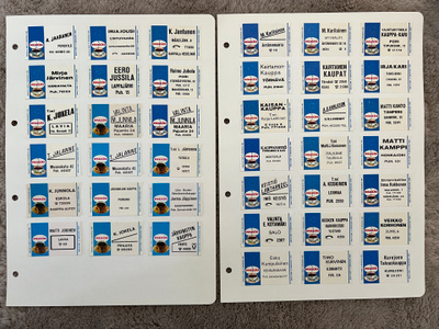 n. 270 VANHOJA Tulitikkuetikettiä
