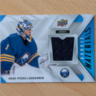 2021-22 Upper Deck Ukko-Pekka Luukkonen Rookie Materials - pikkukuva 1