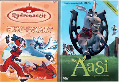2 KPL DVD ELOKUVIA