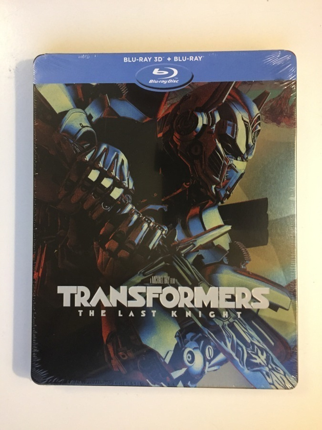 Transformers: The Last Knight - Steelbook (Blu-ray + 3D UUSI