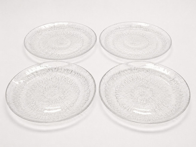 Iittala solaris levyt 4 kpl tapio wirkkala lasi 20 cm