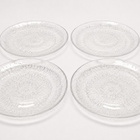 Iittala solaris levyt 4 kpl tapio wirkkala lasi 20 cm - pikkukuva 1