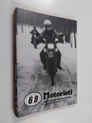Motoristi vuosikerta 1988 (Puuttuu numerot 4 & 1)