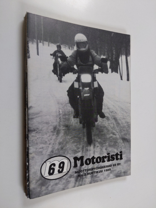 Motoristi vuosikerta 1988 (Puuttuu numerot 4 & 1)