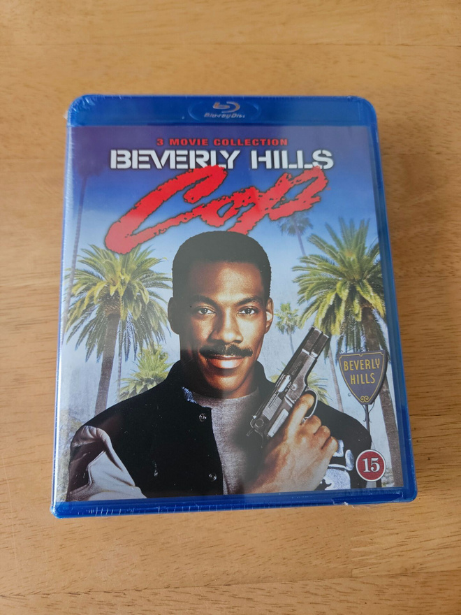 Beverly Hills Cop 1-3 (Blu-ray, uusi)
